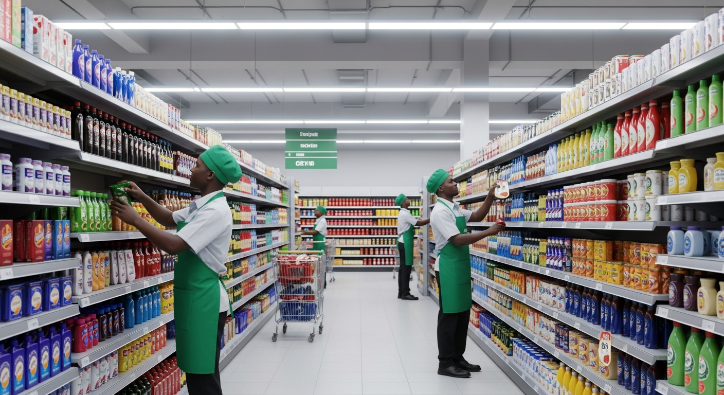 Retail and supermarket freight distribution in Kenya