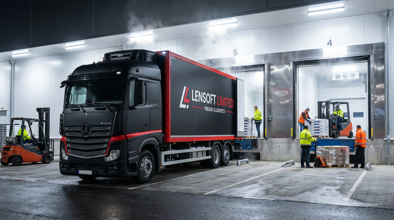 Cold chain refrigerated freight vehicle